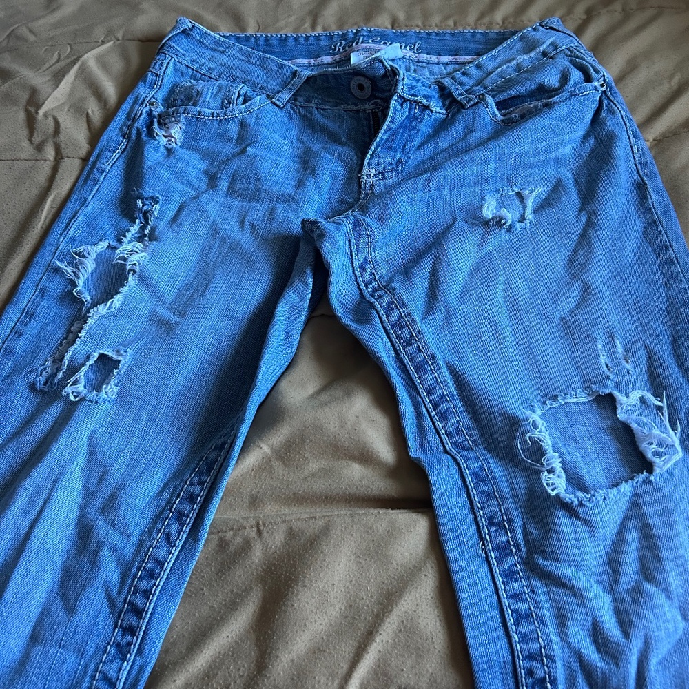 Women’s Red Camel Jeans